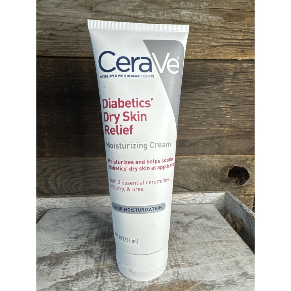 CeraVe‎ Moisturizing Cream Diabetics Dry Skin Relief 8oz